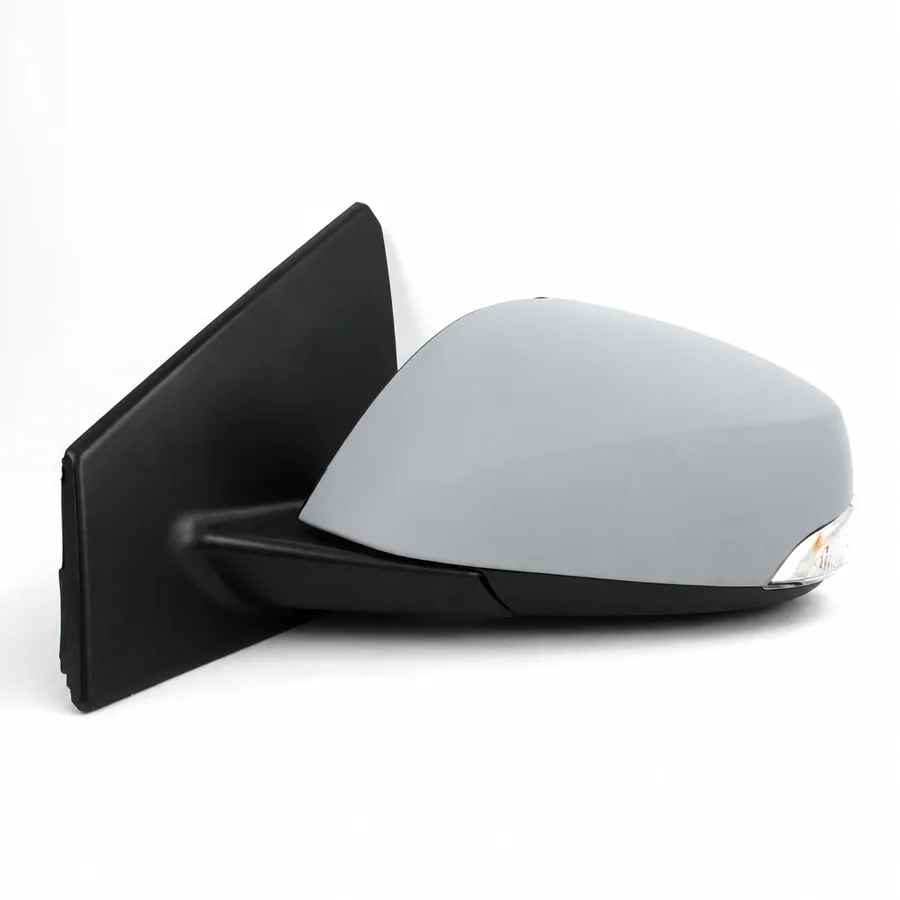Renault Megane Left Heated Power Folding Complete Mirror Unit, Primed (2008–2017)