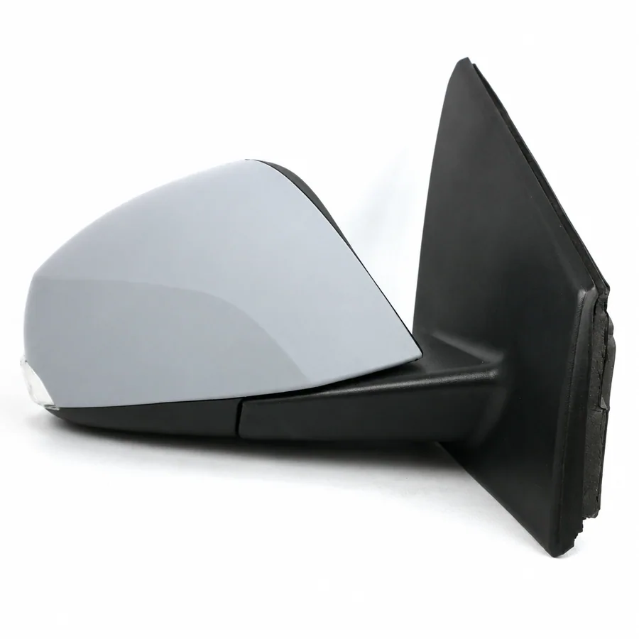 Renault Megane Right Heated Power Folding Complete Mirror Unit, Primed (2008–2017)
