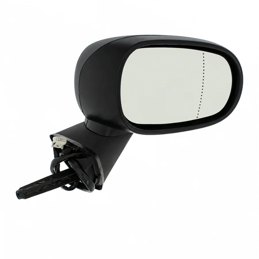 Renault Modus Right Heated Electric Complete Mirror Unit, Primed (2004–2008) — photograph 2
