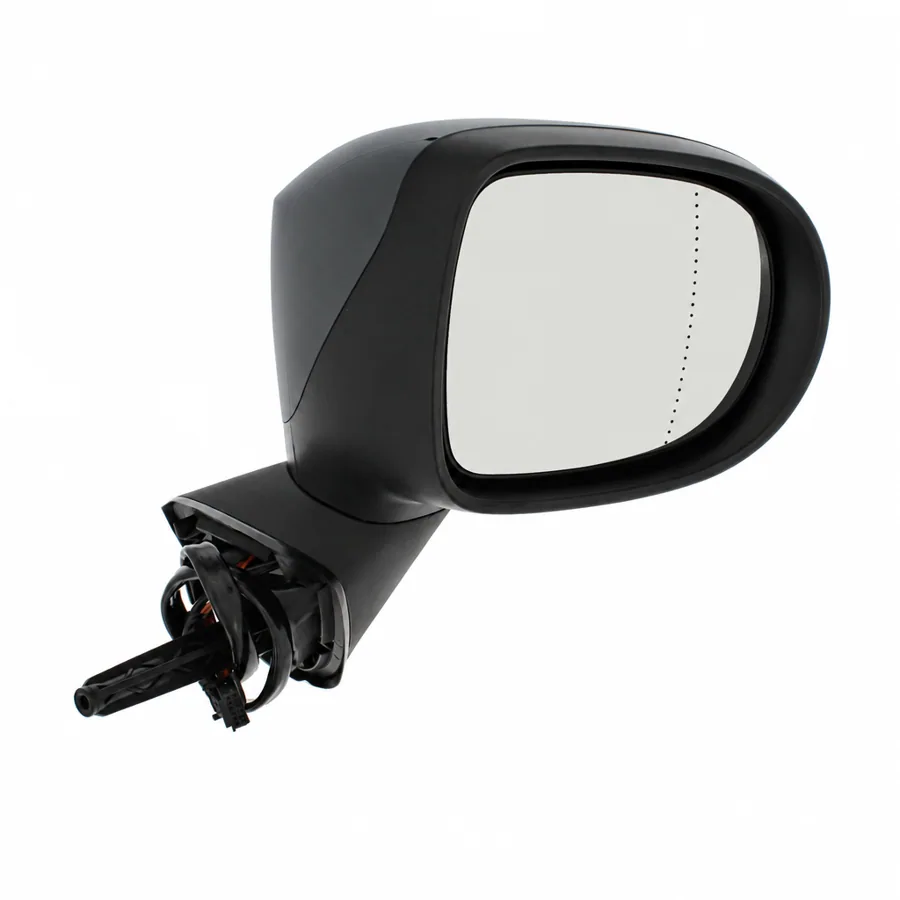 Renault Modus Right Heated Electric Complete Mirror Unit, Primed (2008–2012) — photograph 3