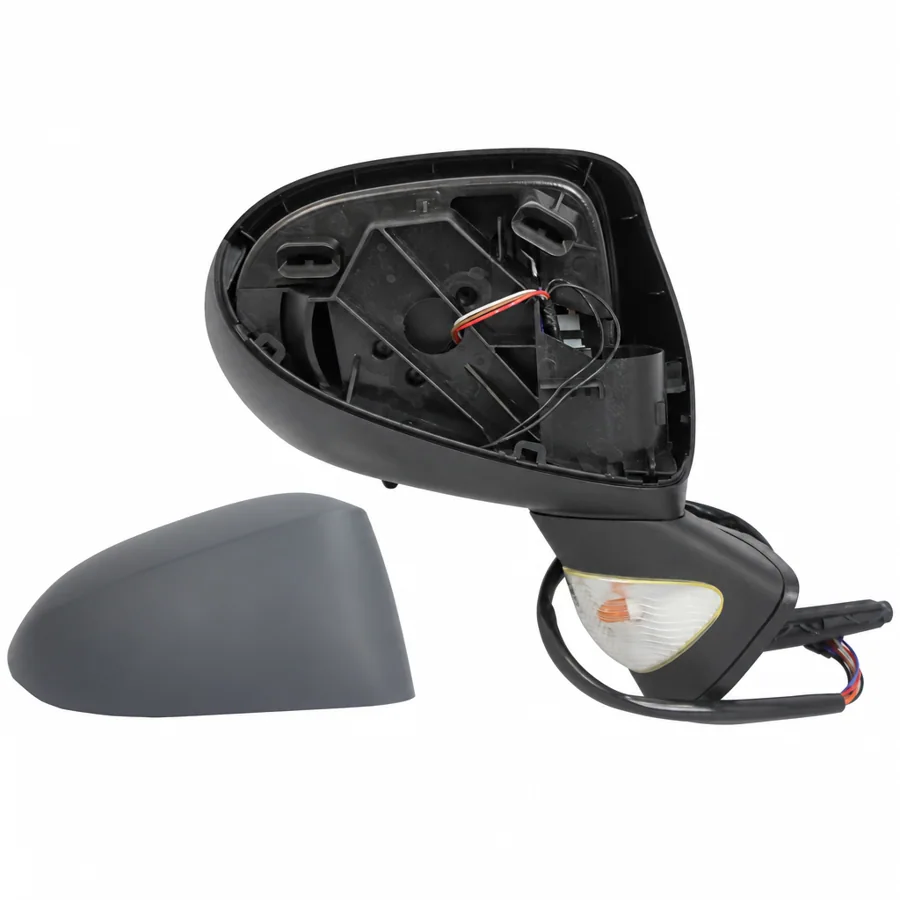 Renault Modus Right Heated Electric Complete Mirror Unit, Primed (2008–2012)