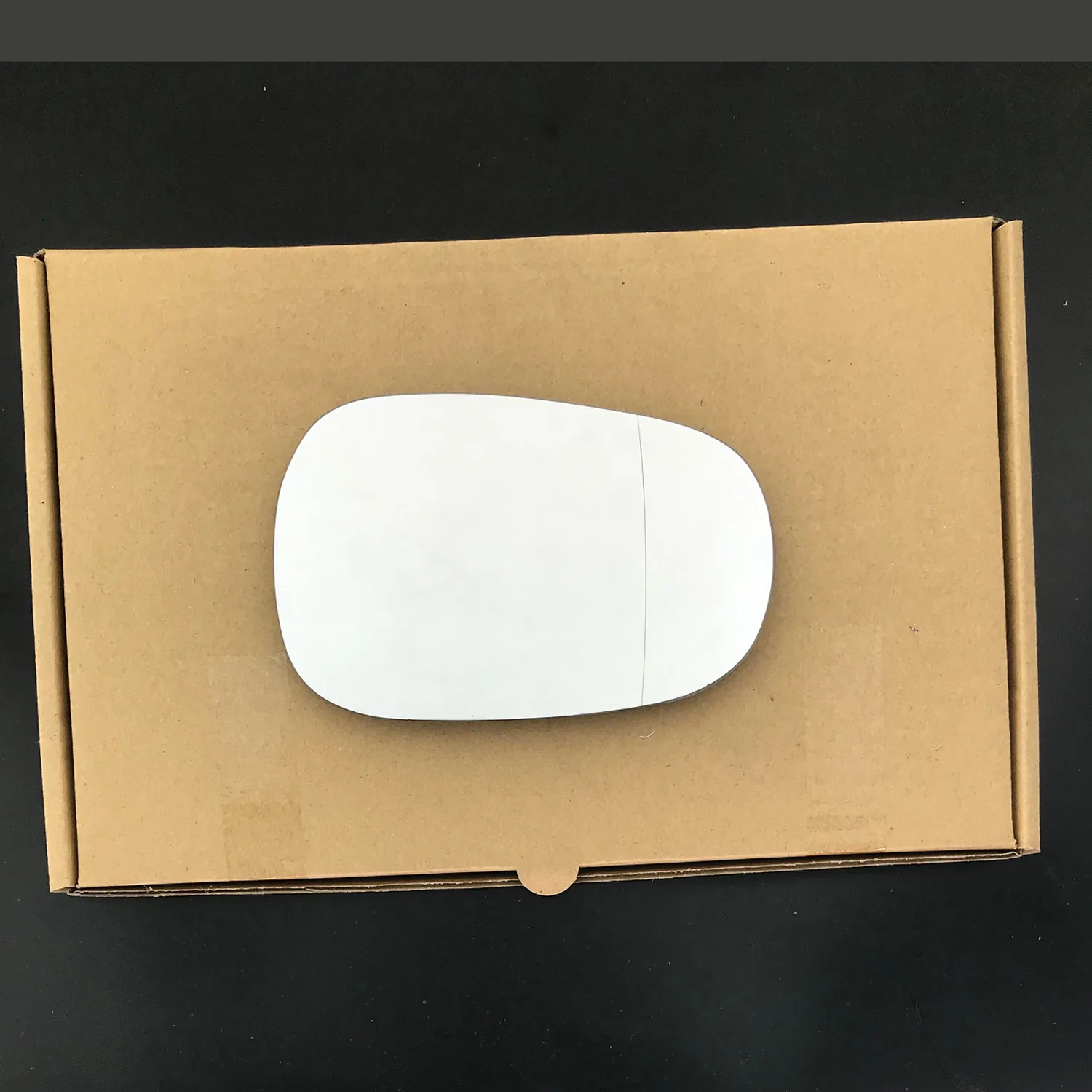 Renault Modus Left Wide Angle Stick-on Mirror Glass (2004–2008)