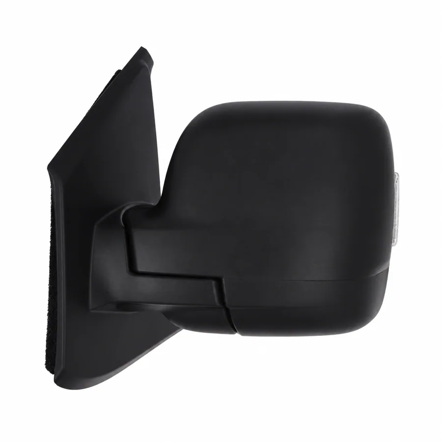 Renault Trafic Left Heated Electric Complete Mirror Unit, Black - Textured (2021 onwards)