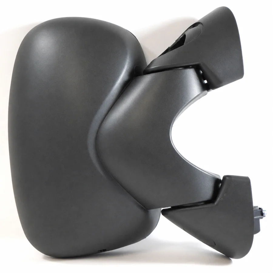 Renault Trafic Right Complete Mirror Unit, Black (2001–2015)