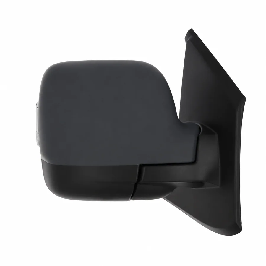 Renault Trafic Right Heated Power Folding Complete Mirror Unit, Primed (2021 onwards) — Aspherical Glass, 12 Hole 11 Pin Connector