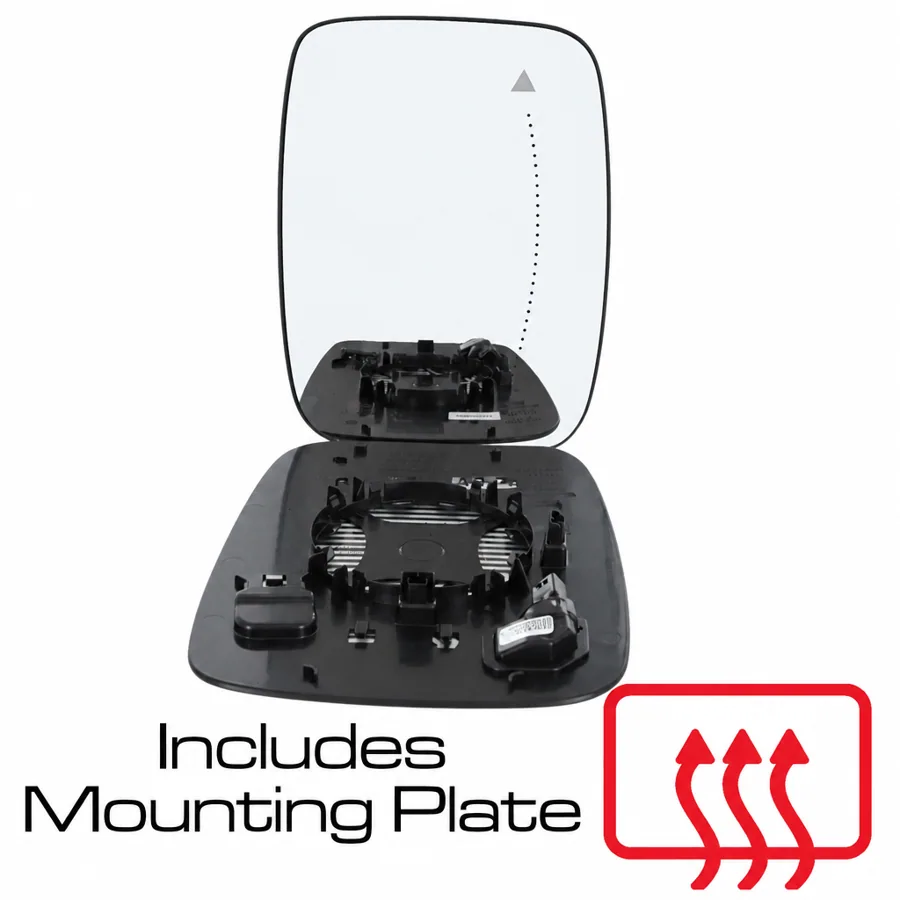 Renault Trafic Right Heated Aspherical Mirror Glass (2021 onwards)