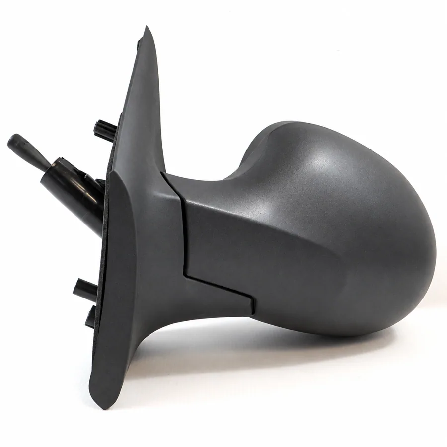 Renault Twingo Left Complete Mirror Unit, Black (2007–2012)