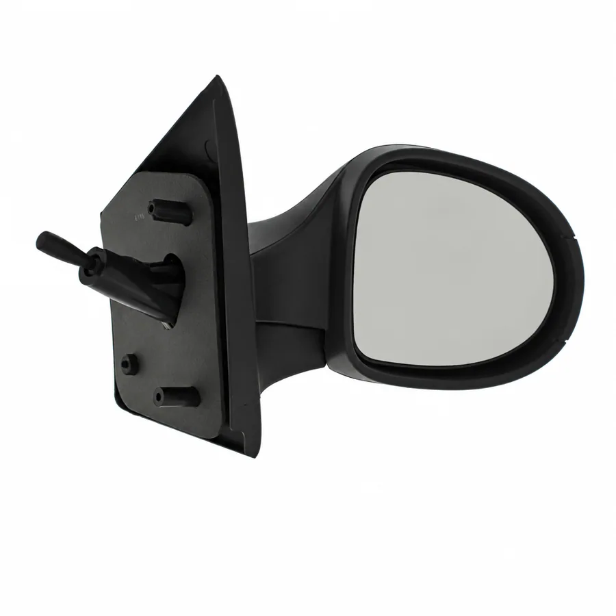 Renault Twingo Right Complete Mirror Unit, Black (2007–2012) — photograph 3