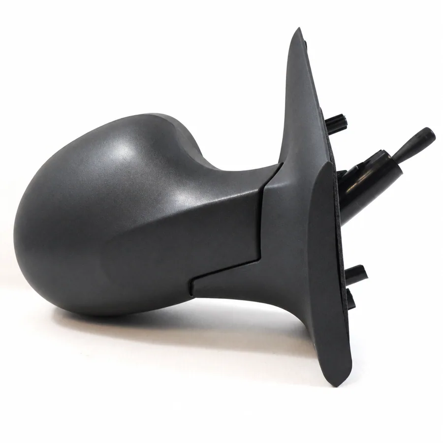 Renault Twingo Right Complete Mirror Unit, Black (2007–2012)