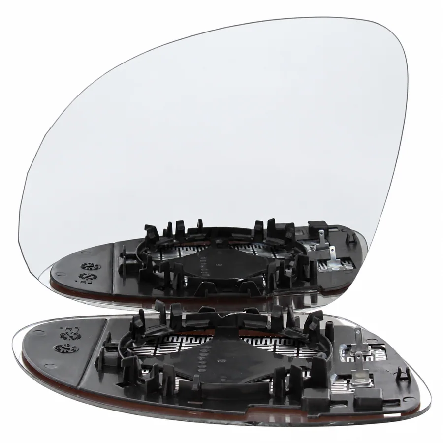Seat Alhambra Left Heated Convex Clip-on Mirror Glass (2010–2021)