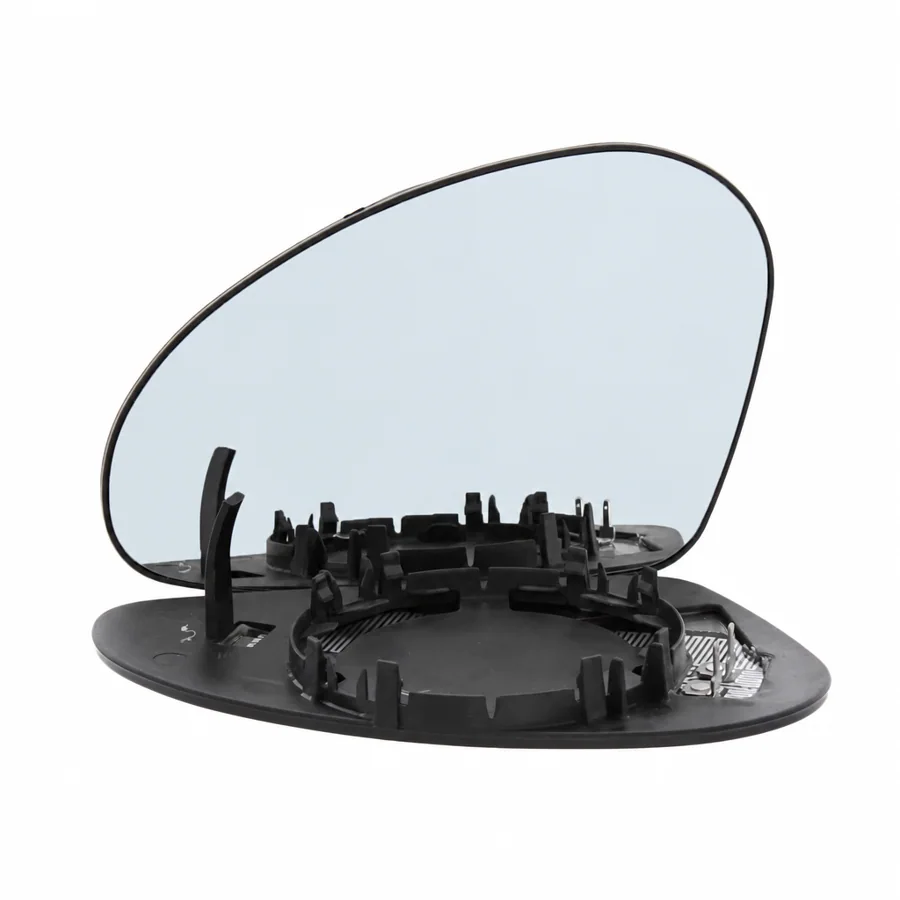 Seat Altea Left Heated Convex Clip-on Mirror Glass (2004–2015)