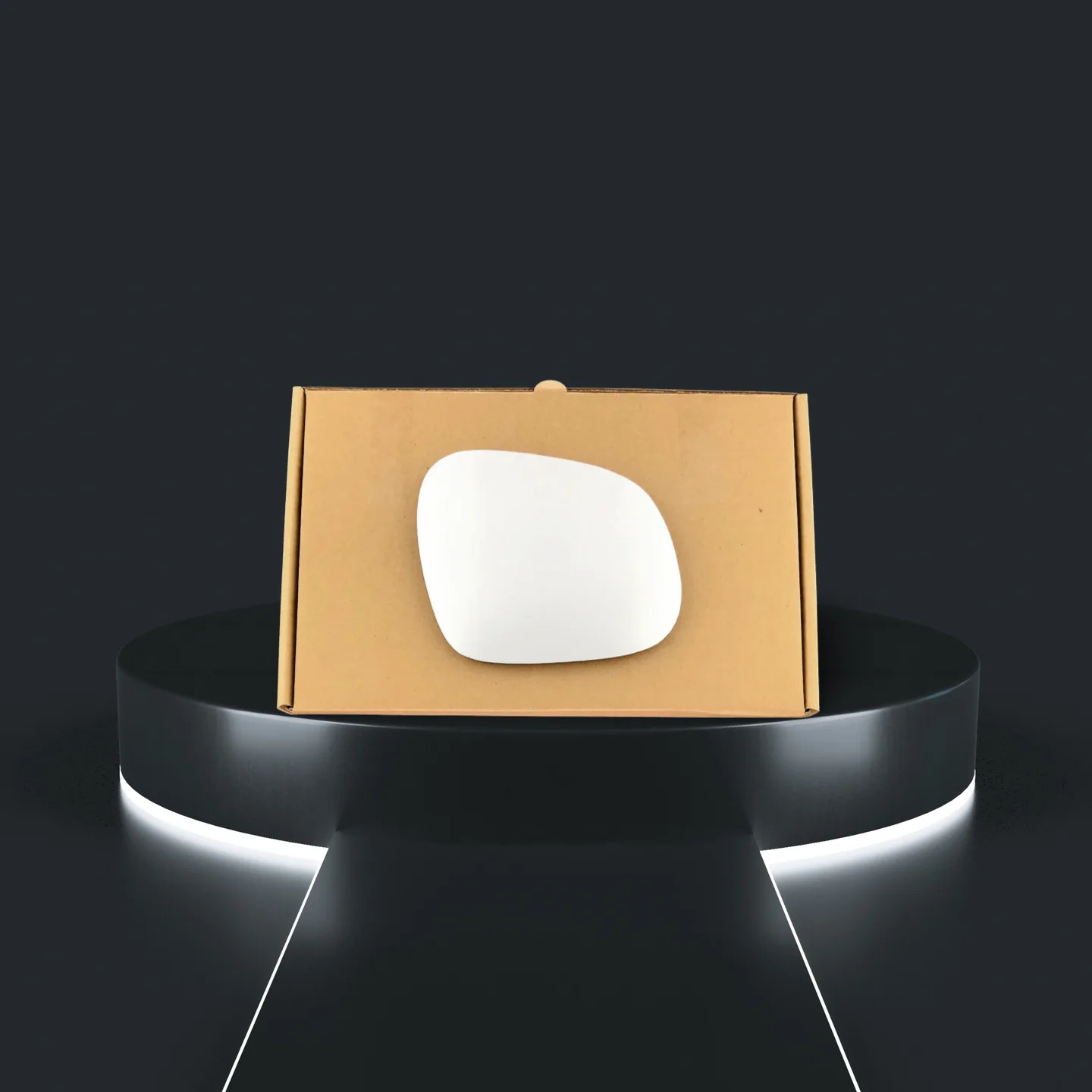 Seat Altea Right Convex Stick-on Mirror Glass (2007–2018)