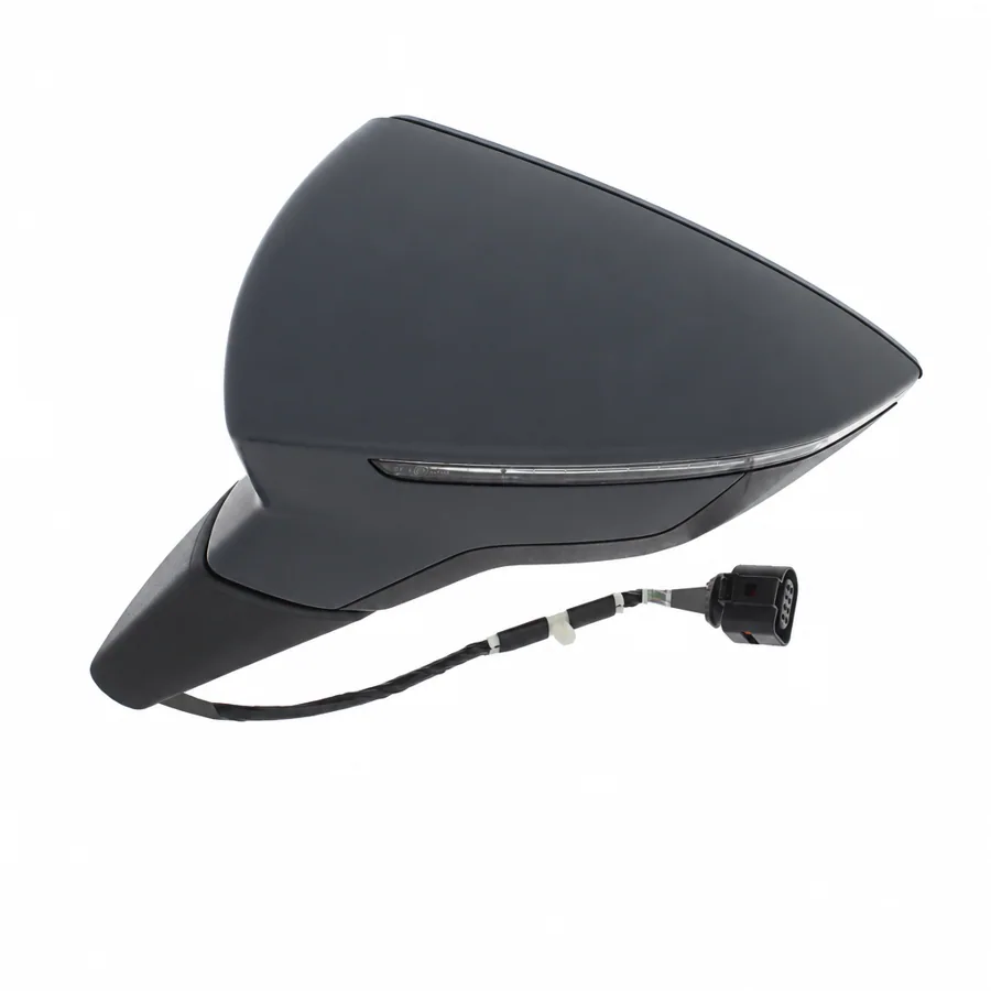 Seat Arona Left Heated Power Folding Complete Mirror Unit, Primed (2017 onwards)