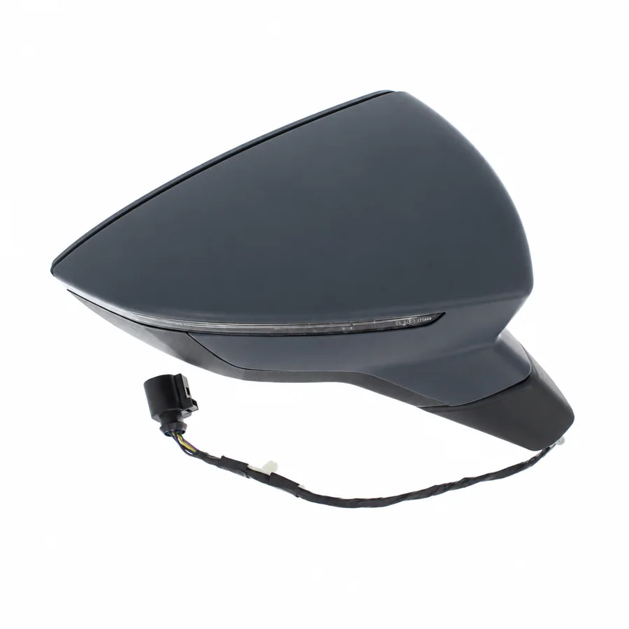 Seat Arona Right Electric Complete Mirror Unit, Primed (2017 onwards)