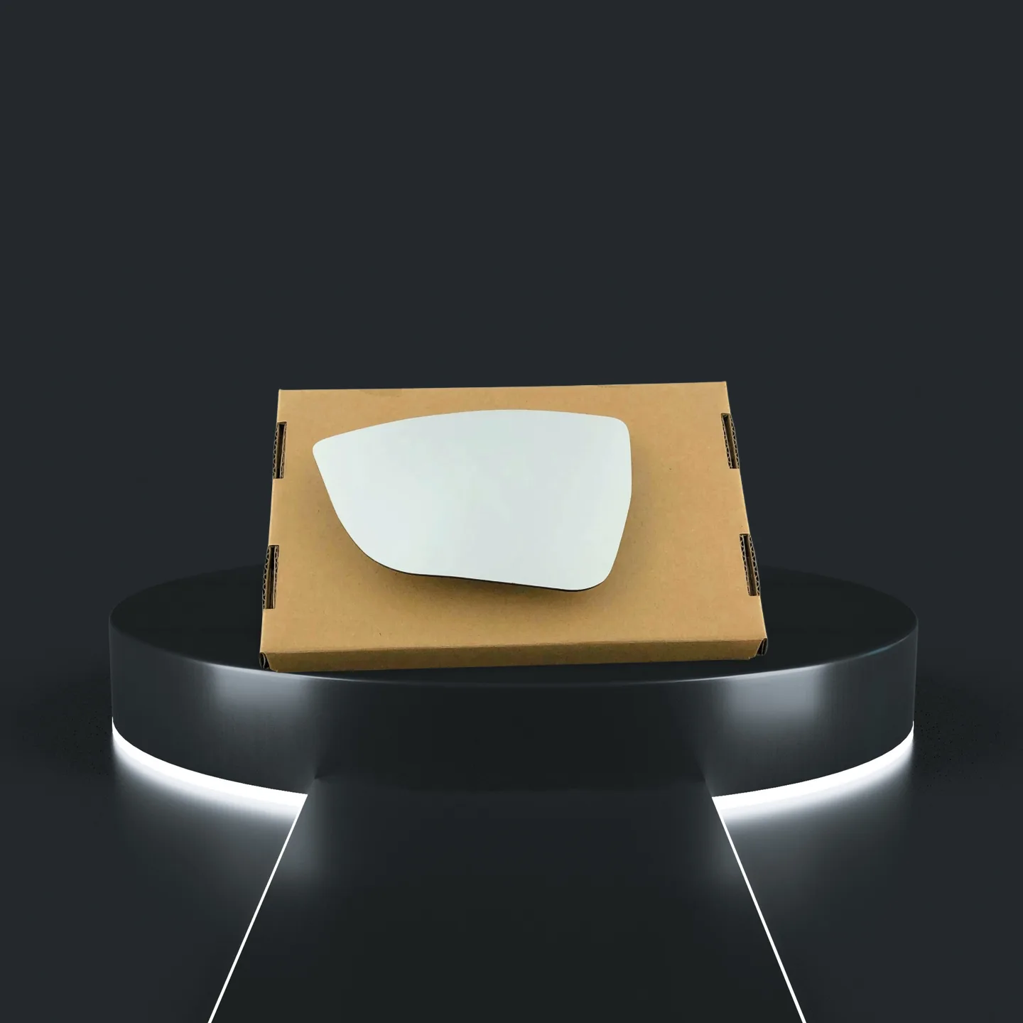 Seat Ateca Left Wide Angle Stick-on Mirror Glass (2017–2022)