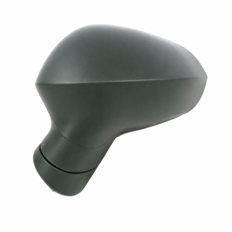 Seat Ibiza Left Heated Electric Complete Mirror Unit, Black (2008–2017)