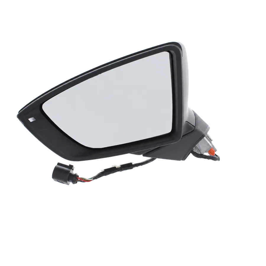 Seat Ibiza Left Heated Power Folding Complete Mirror Unit, Primed (2017 onwards) — photograph 2