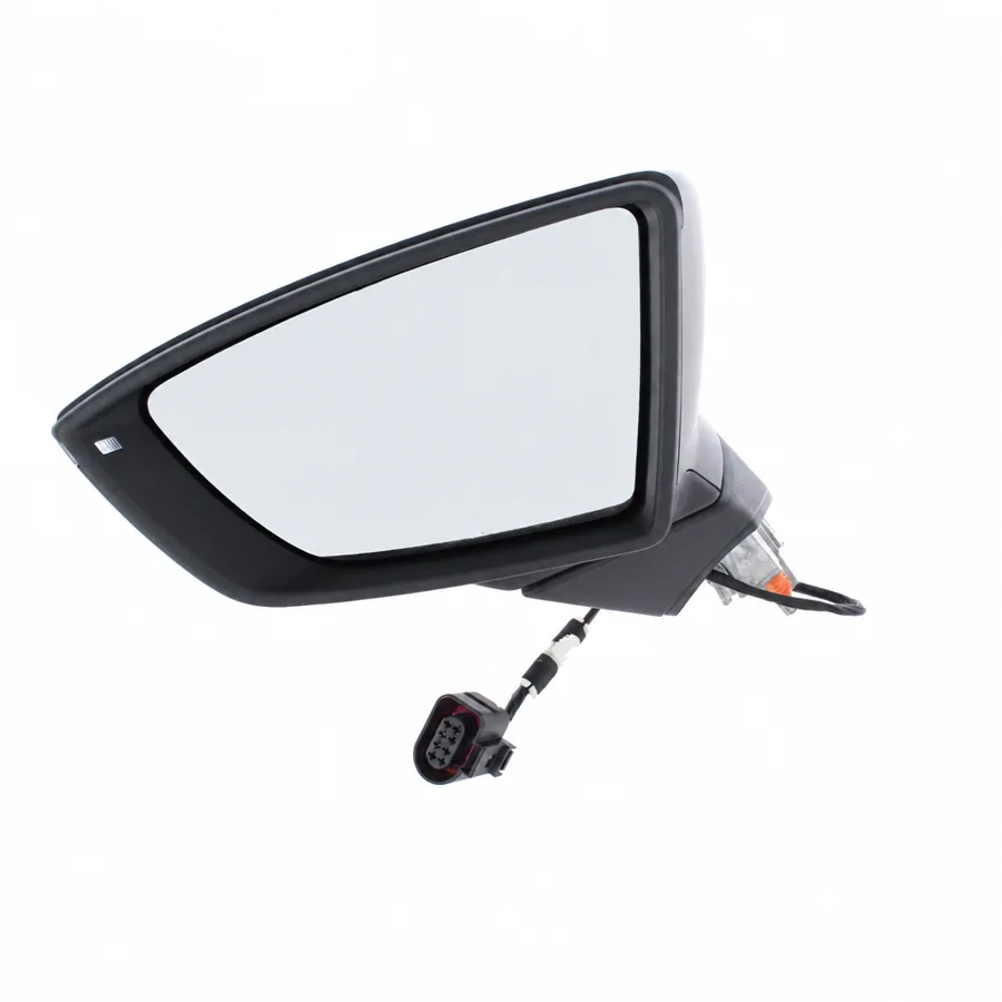 Seat Ibiza Left Electric Complete Mirror Unit, Primed (2017 onwards) — photograph 2