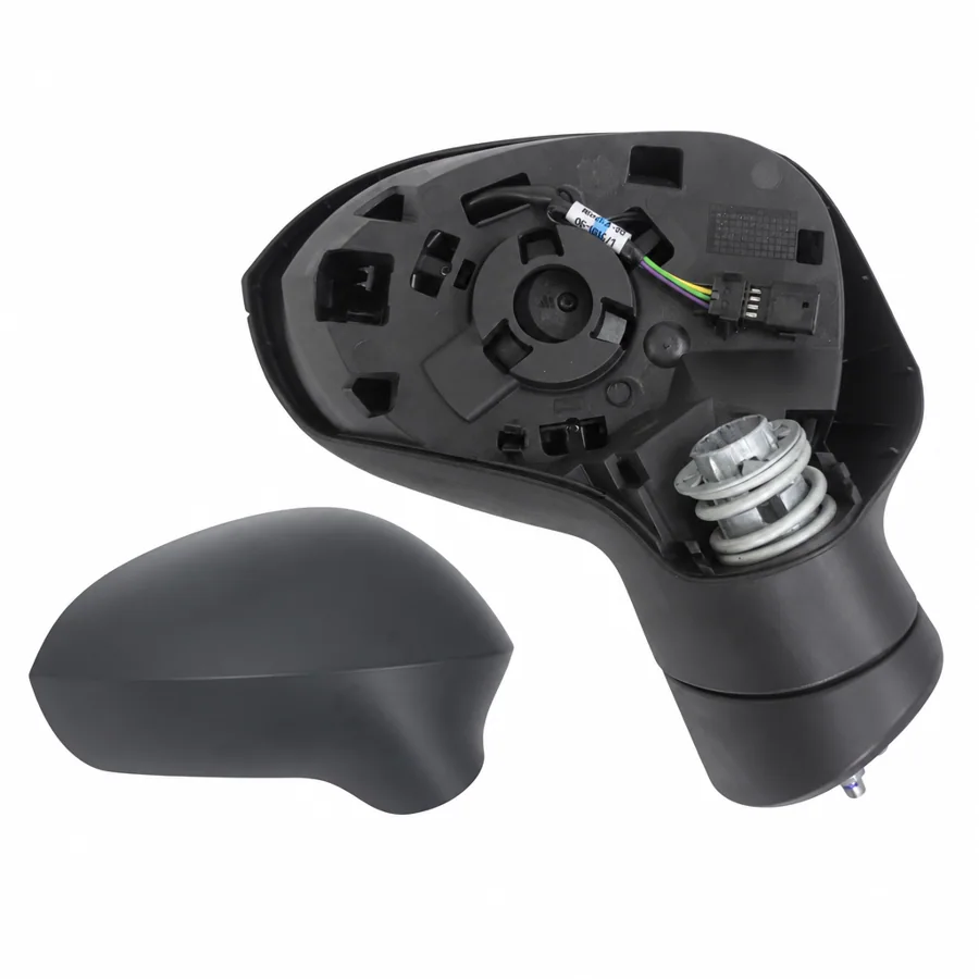 Seat Ibiza Right Heated Electric Complete Mirror Unit, Primed (2008–2017)