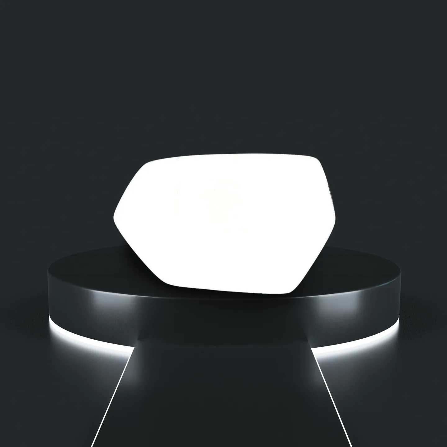 Seat Leon Left Convex Stick-on Mirror Glass (2020 onwards)