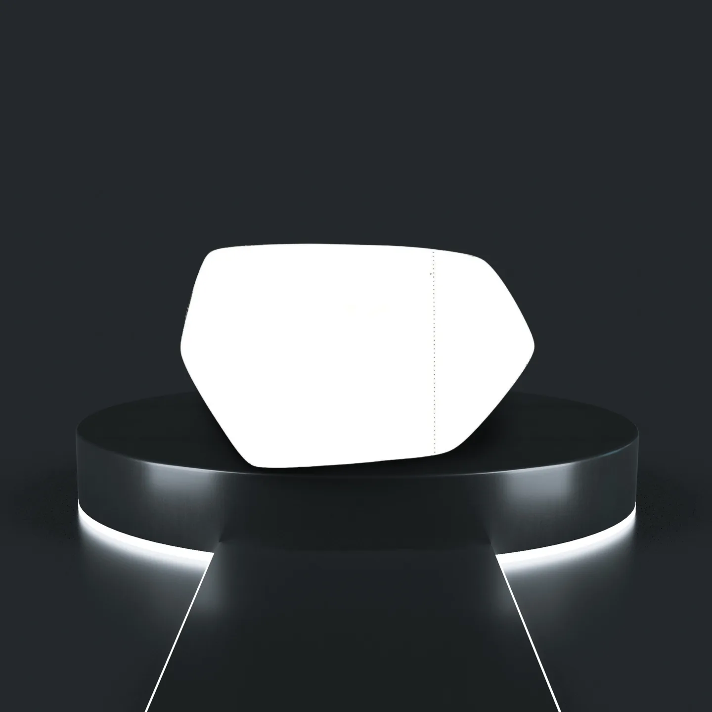 Seat Leon Right Convex Stick-on Mirror Glass (2020 onwards)