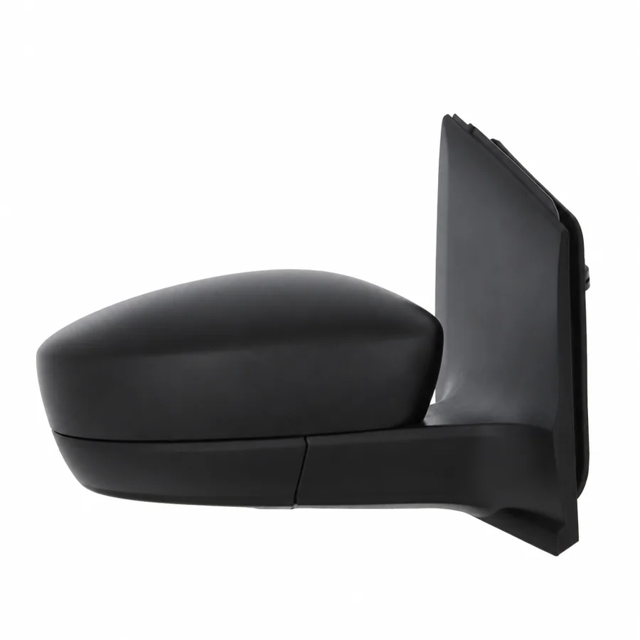 Seat Mii Right Complete Mirror Unit, Black - Textured (2012–2019)