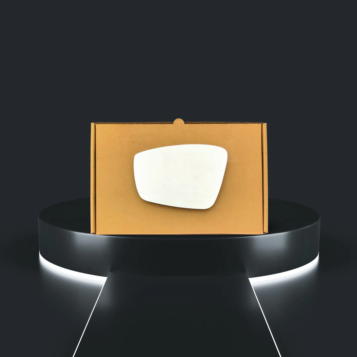 Seat Mii Left Convex Stick-on Mirror Glass (2011–2020)