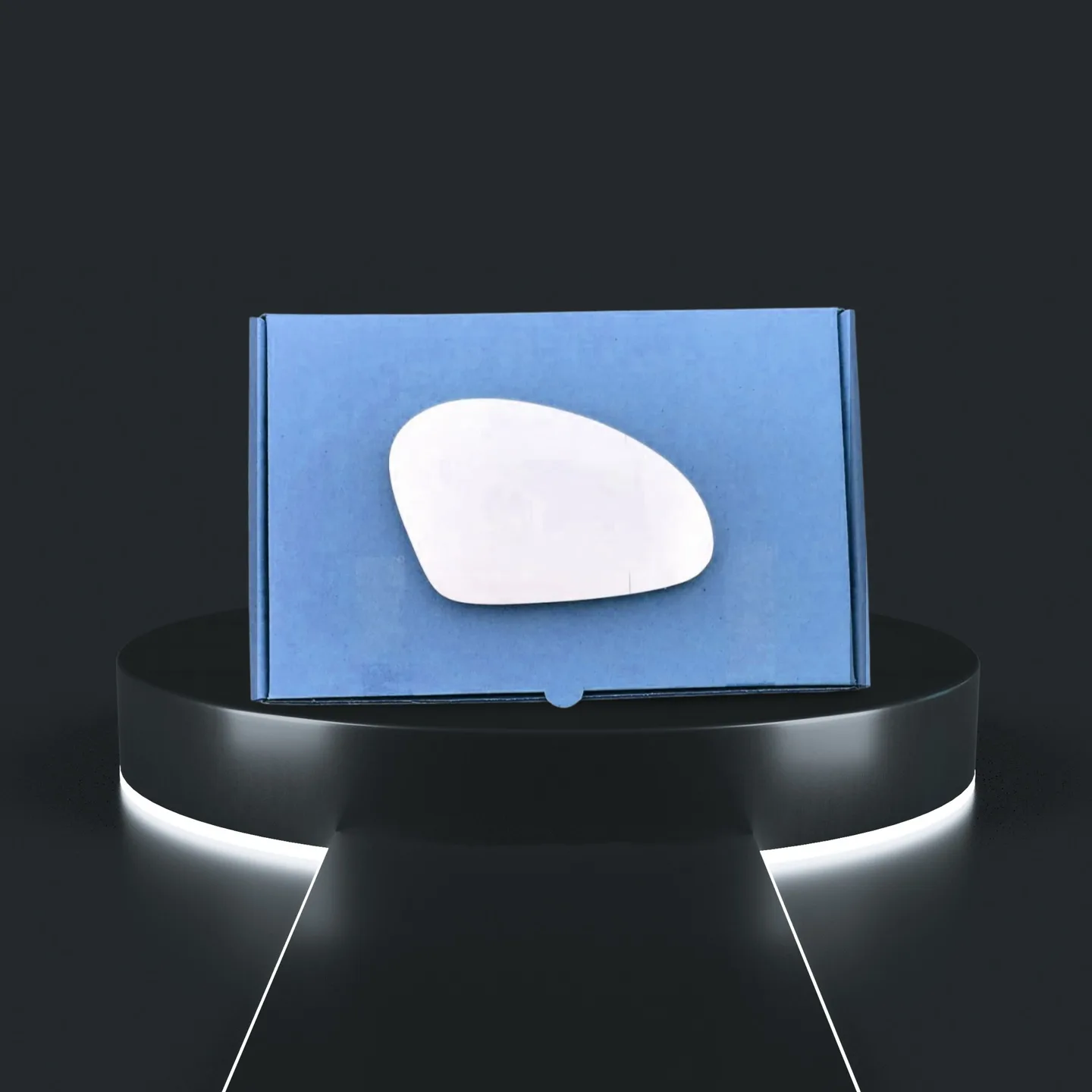 Seat Toledo Right Wide Angle Stick-on Mirror Glass (2003–2009)