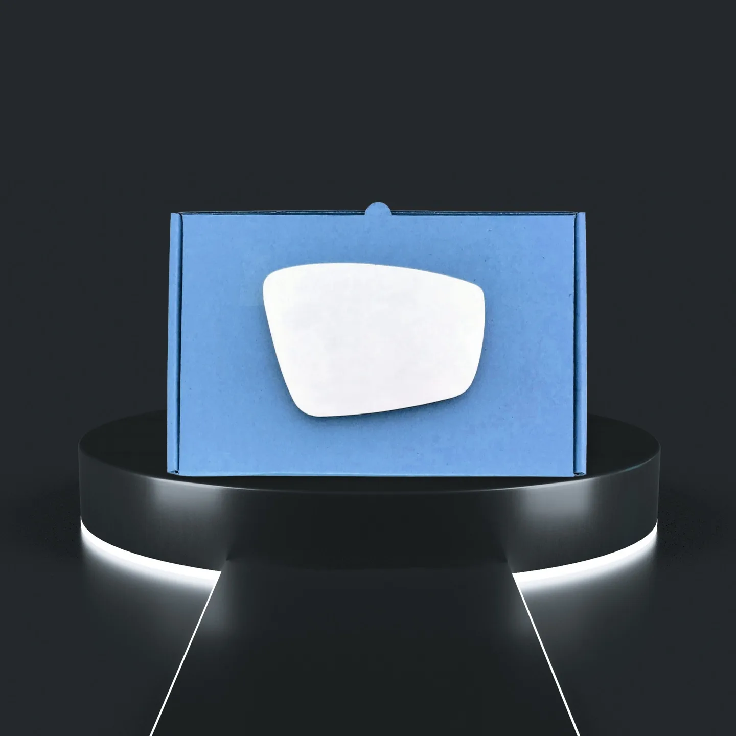 Skoda Citigo Right Convex Stick-on Mirror Glass (2012–2020)