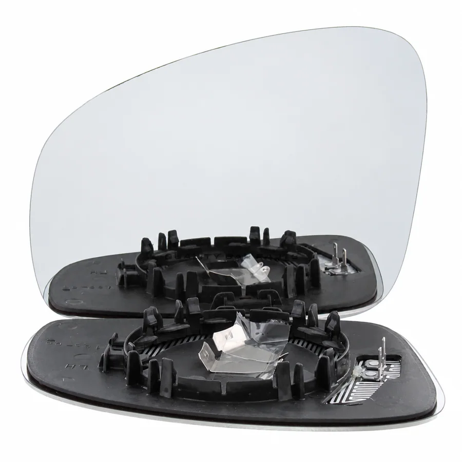 Skoda Fabia Left Heated Convex Clip-on Mirror Glass (2007–2015)