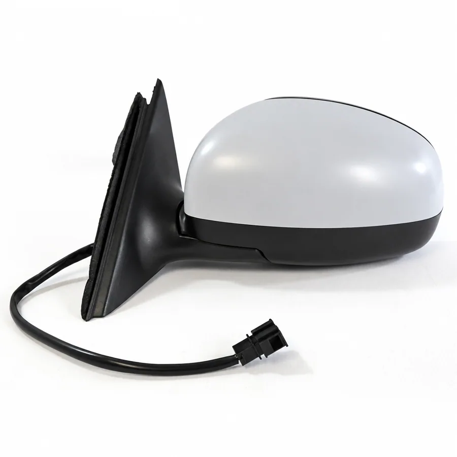 Skoda Fabia Left Heated Electric Complete Mirror Unit, Primed (2007–2015)