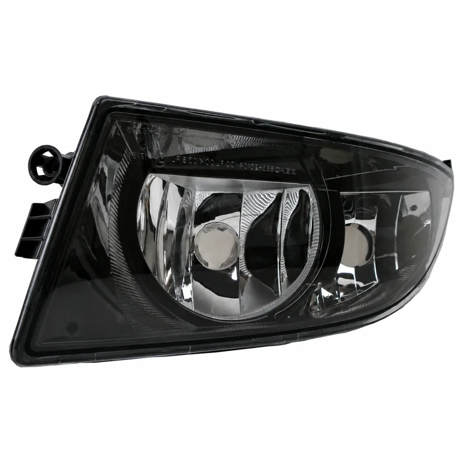Skoda Fabia Left Non-LED Front Fog Light and Daytime Running Light (2010–2015) — Bezel colour: Black Inner — photograph 2