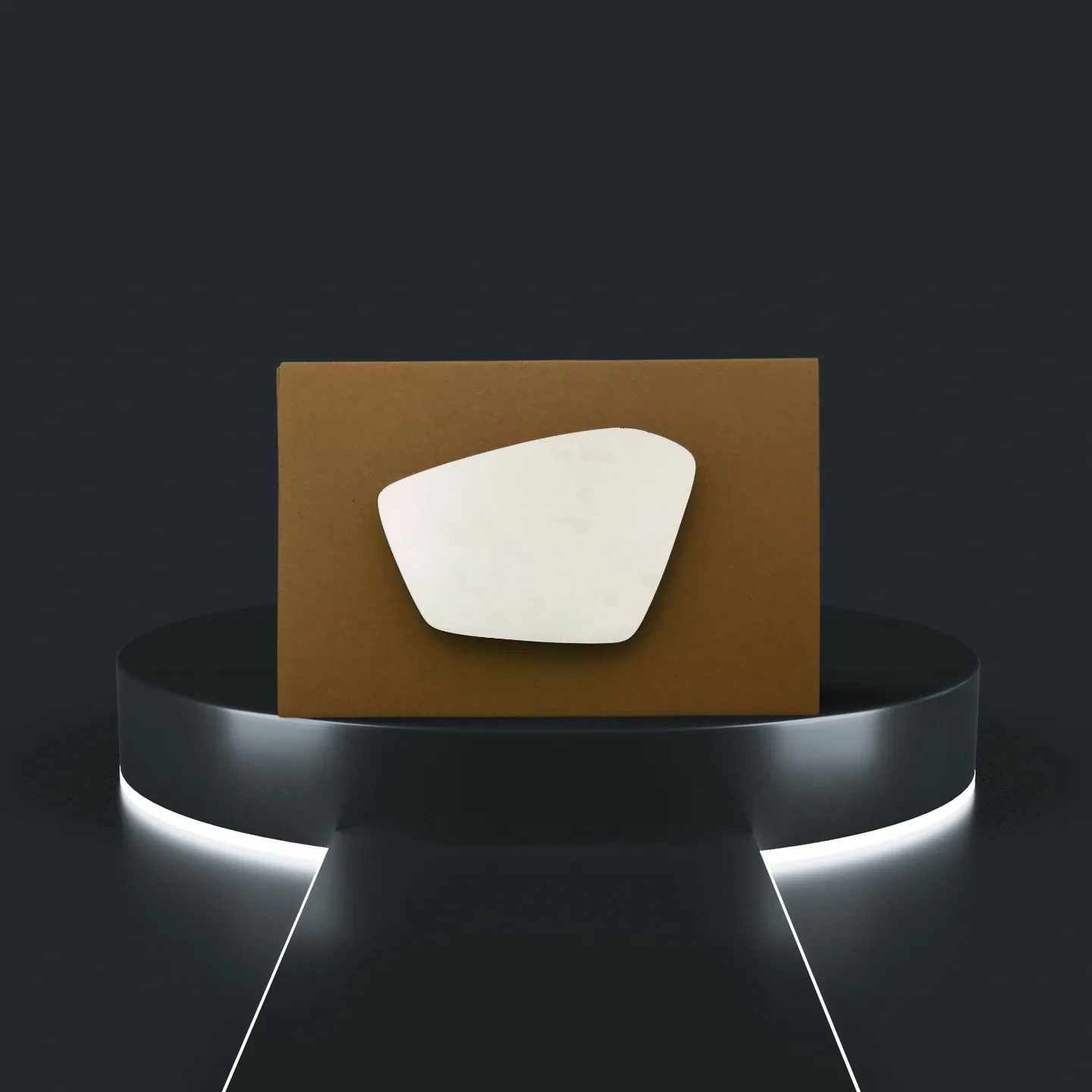 Skoda Kamiq Left Wide Angle Stick-on Mirror Glass (2020 onwards)