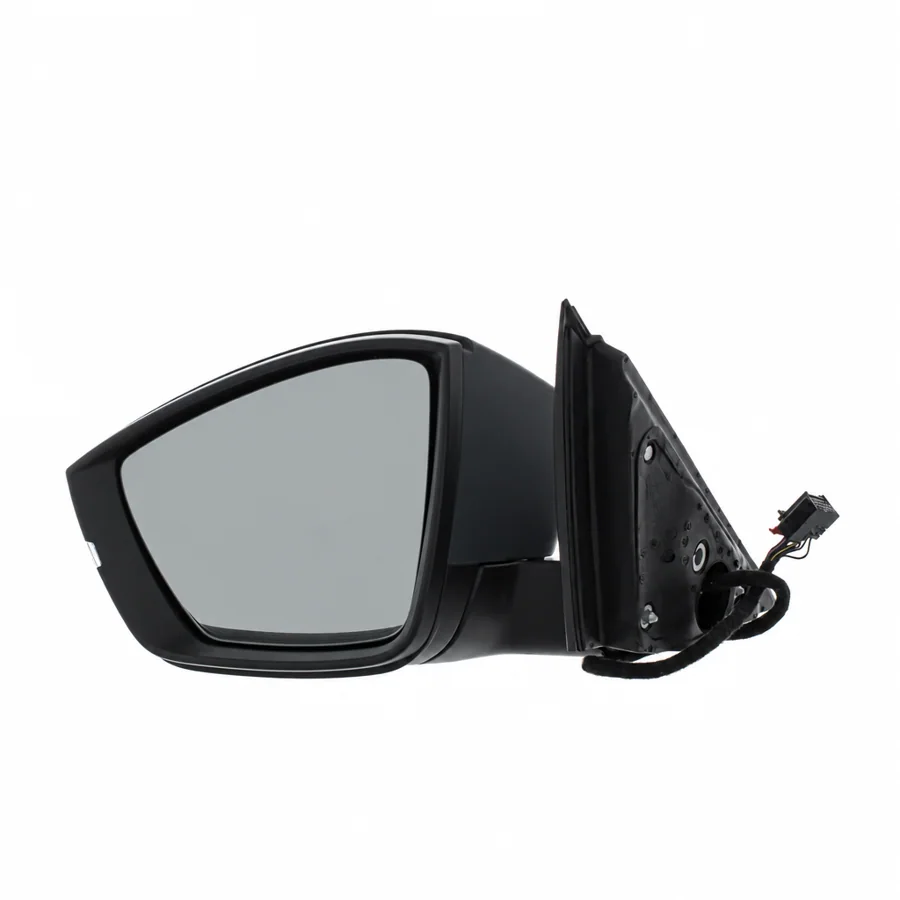 Skoda Kodiaq Left Heated Power Folding Complete Mirror Unit, Primed (2016–2024) — photograph 2