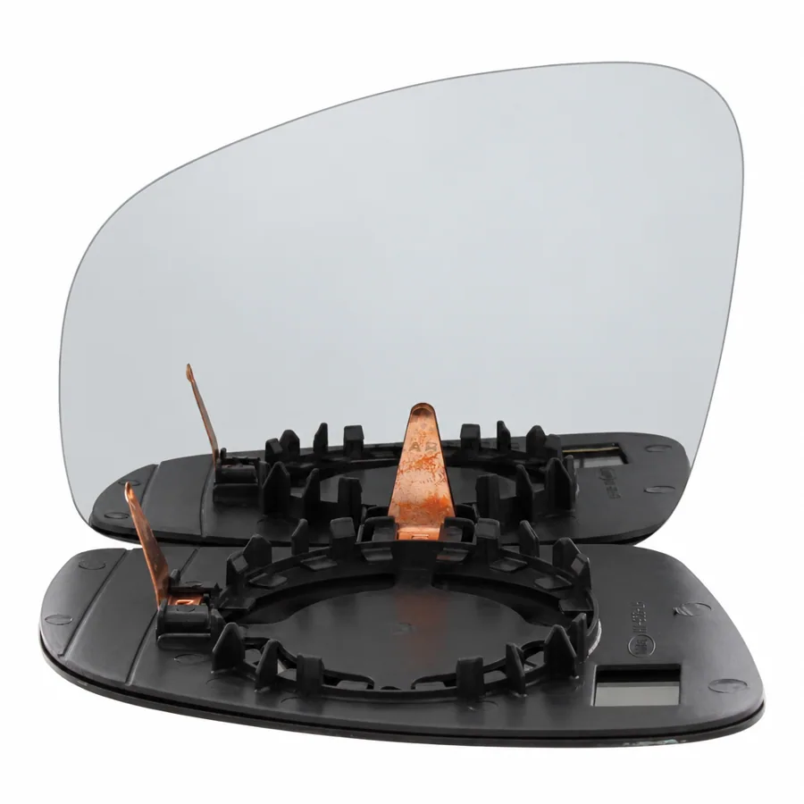 Skoda Roomster Left Convex Clip-on Mirror Glass (2006–2016)