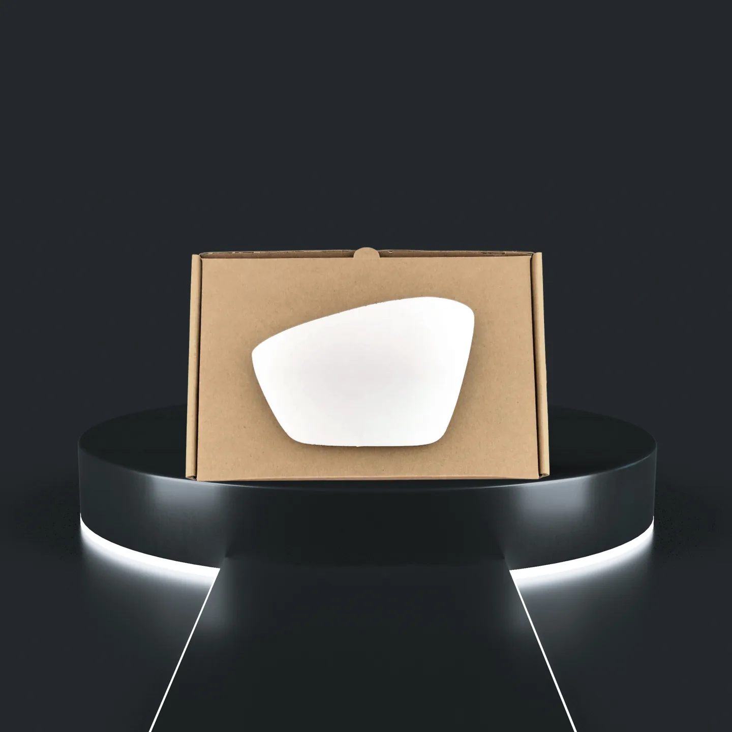 Skoda Superb Left Convex Stick-on Mirror Glass (2015–2022)