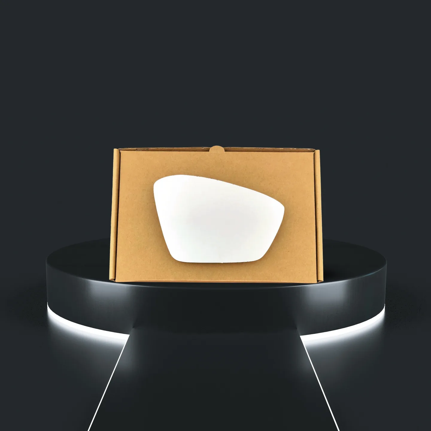 Skoda Superb Right Convex Stick-on Mirror Glass (2015–2022)