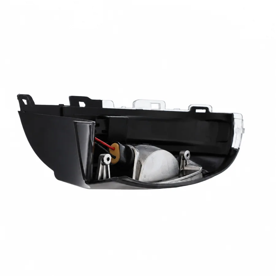 Skoda Yeti Right Clear Mirror Indicator (2013–2018) — Includes Puddle Lamp & Plastic Base — photograph 3