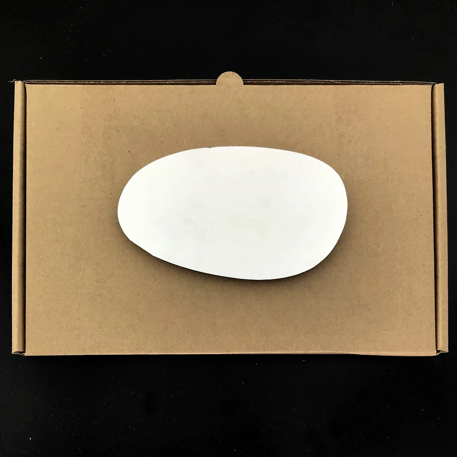 Smart Roadster Left Convex Stick-on Mirror Glass (2003–2005)