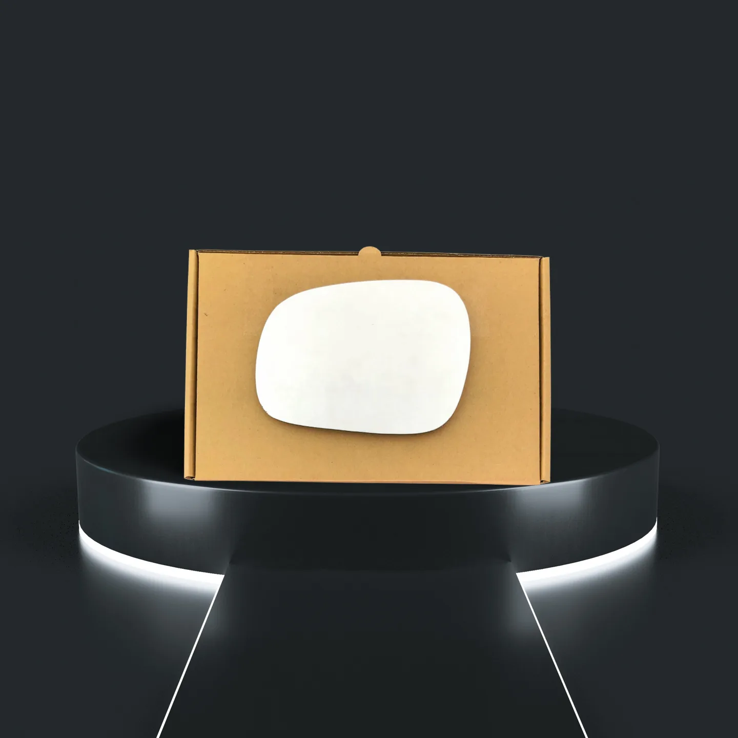 Suzuki Grand Vitara Left Convex Stick-on Mirror Glass (1998–2005)