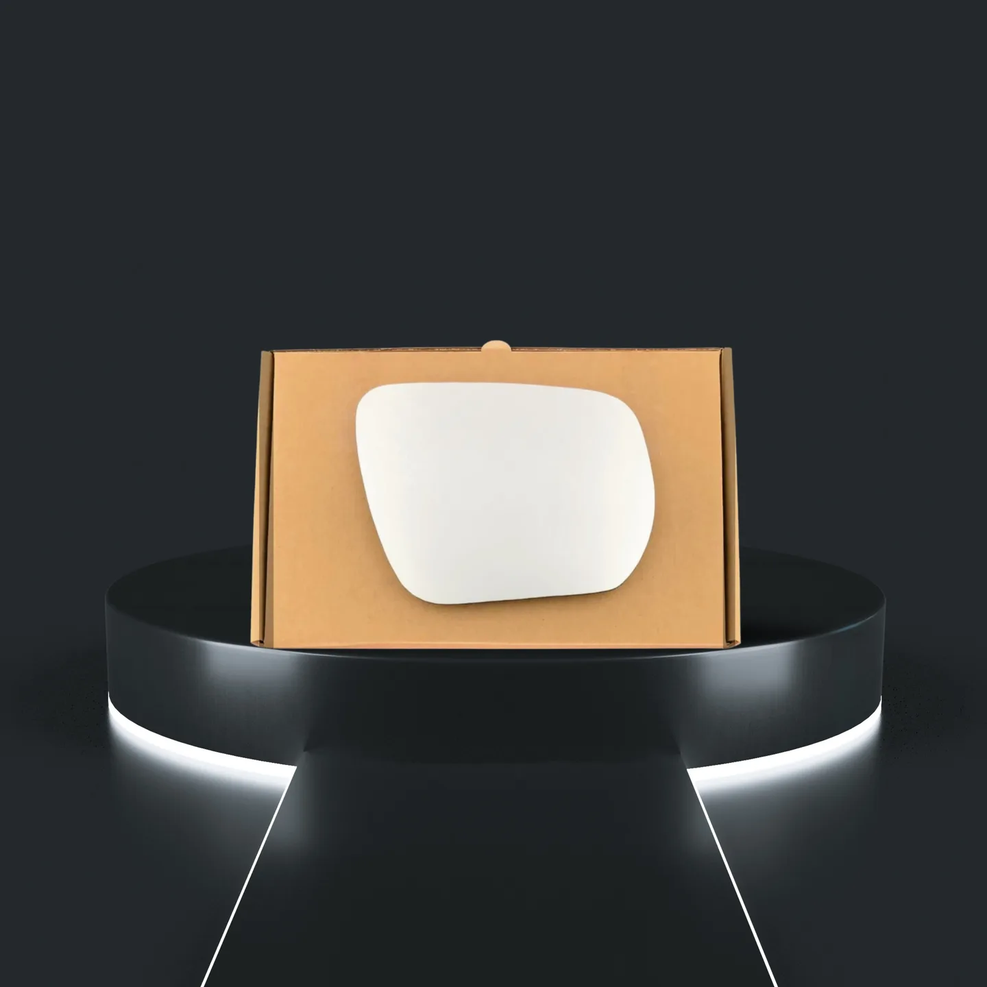 Suzuki Grand Vitara Right Convex Stick-on Mirror Glass (2006–2009)
