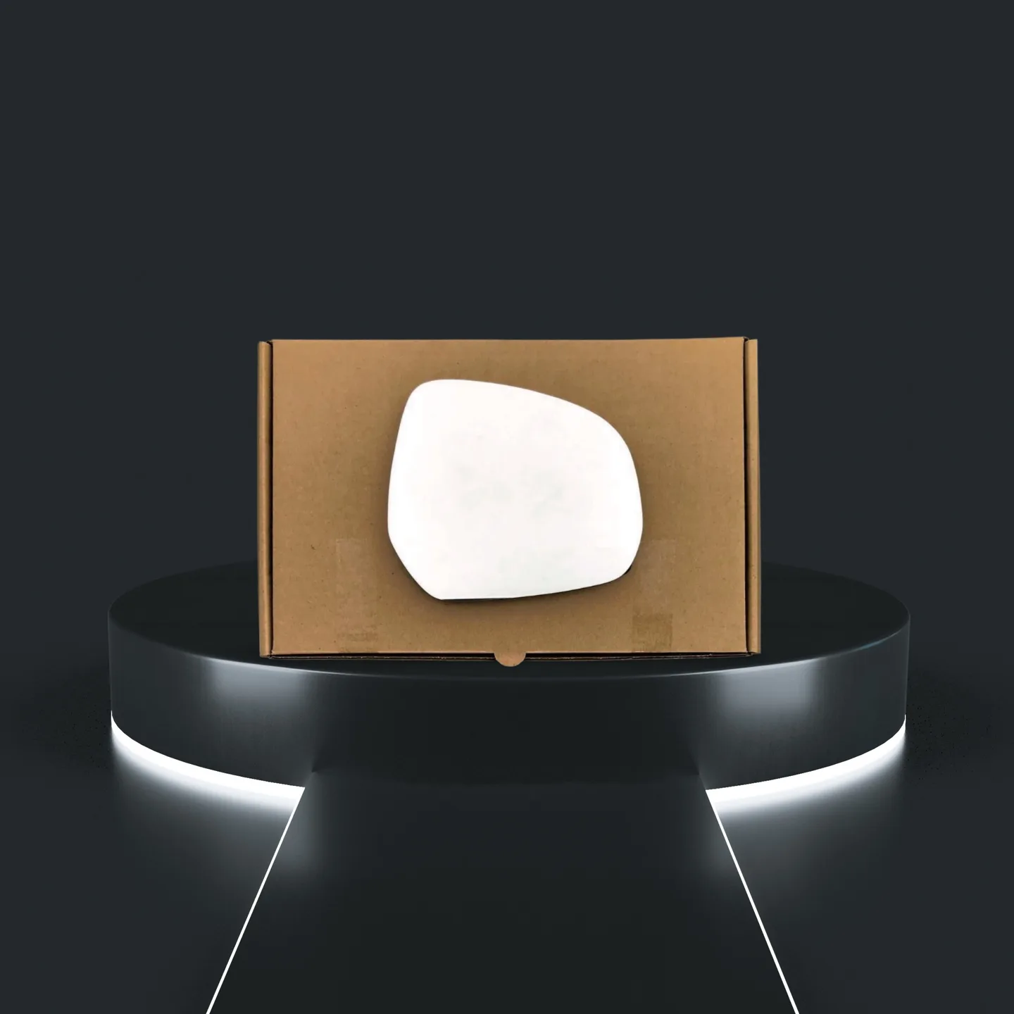 Suzuki Splash Right Convex Stick-on Mirror Glass (2009–2018)