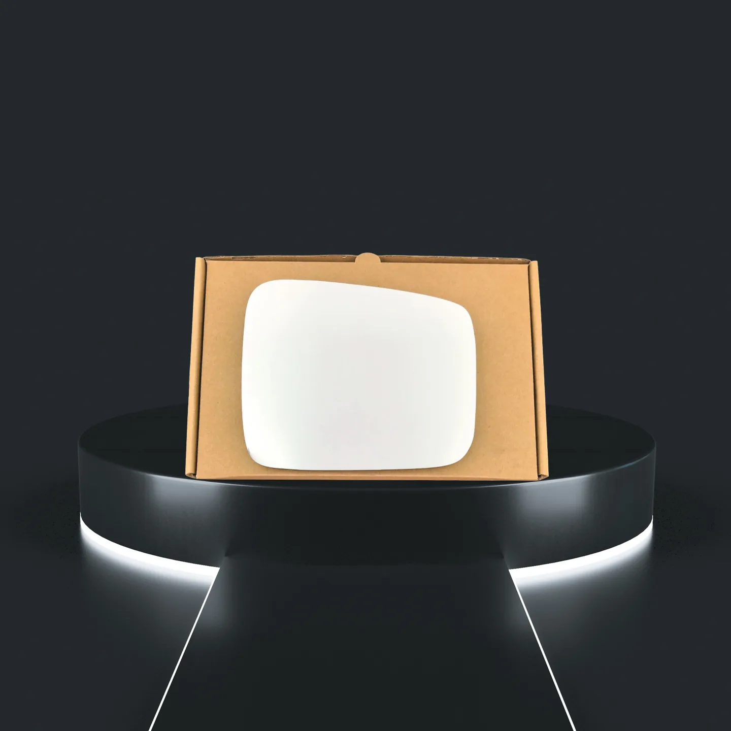 Suzuki Super Carry Right Convex Stick-on Mirror Glass (2000–2015)