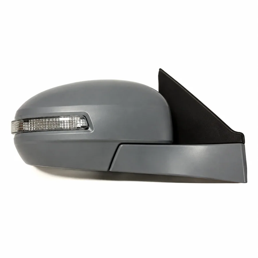 Suzuki Swift Right Electric Complete Mirror Unit, Primed (2013–2017) — With indicator