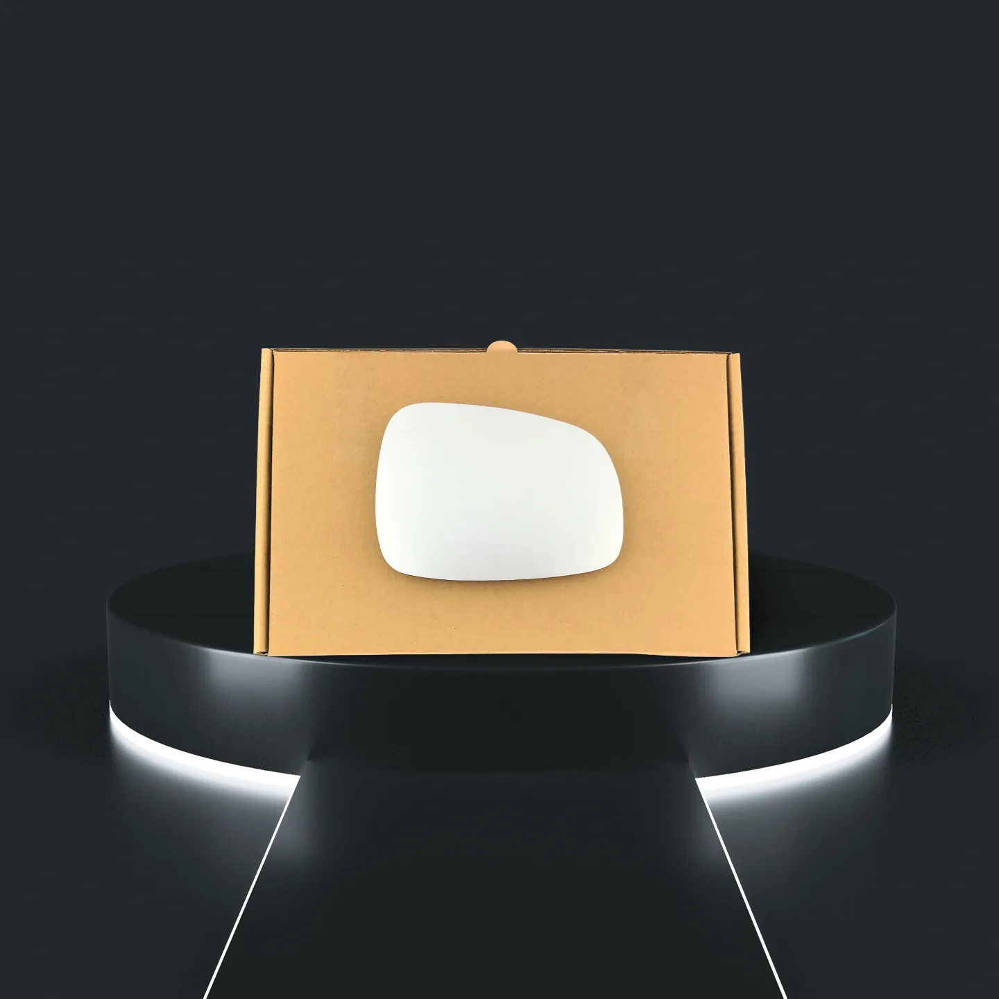 Suzuki Swift Right Convex Stick-on Mirror Glass (2005–2008)