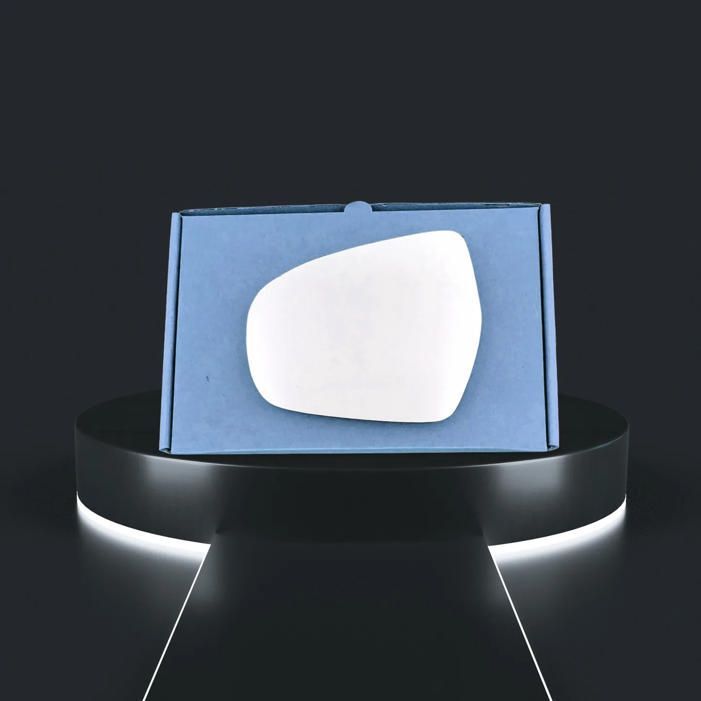 Suzuki Vitara Left Convex Stick-on Mirror Glass (2015–2021)
