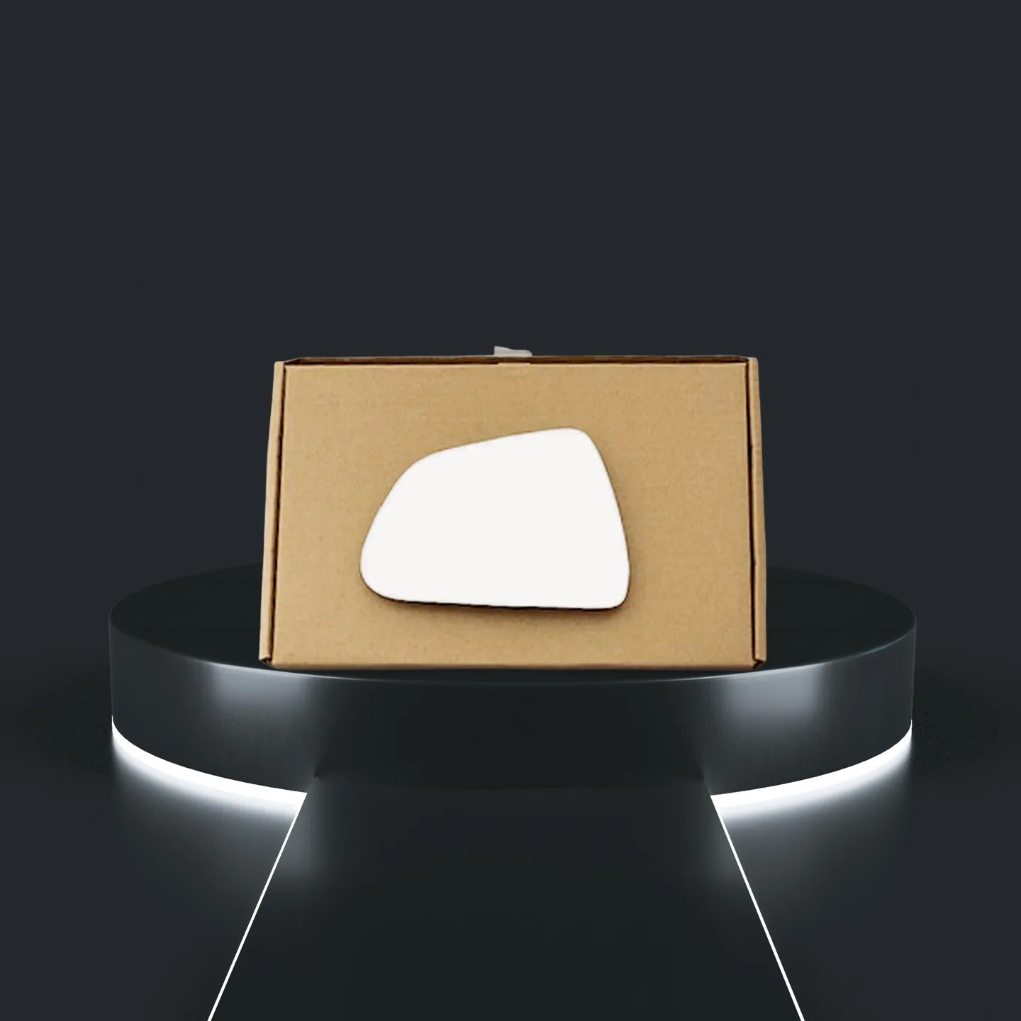 Tesla Model 3 Left Convex Stick-on Mirror Glass (2017 onwards)