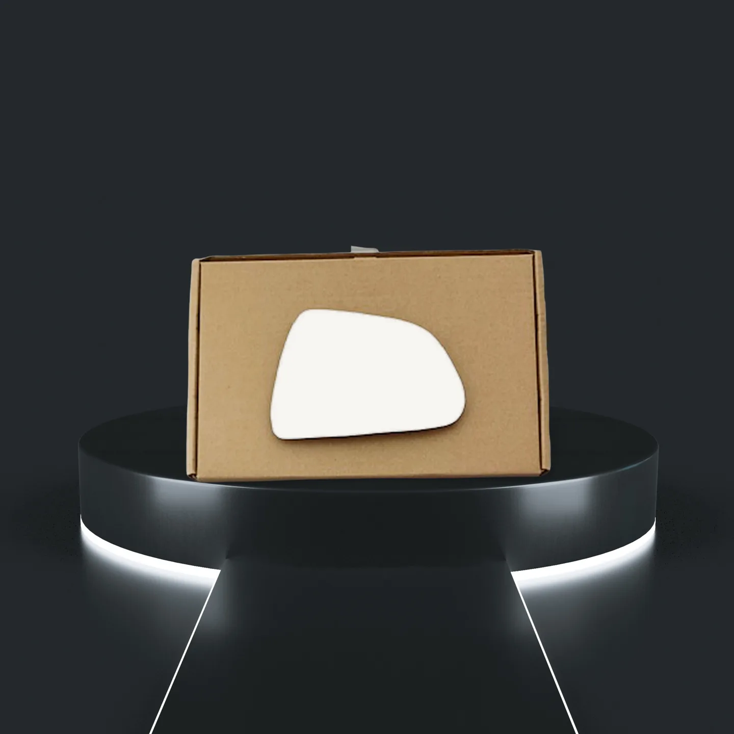 Tesla Model 3 Right Convex Stick-on Mirror Glass (2017 onwards)