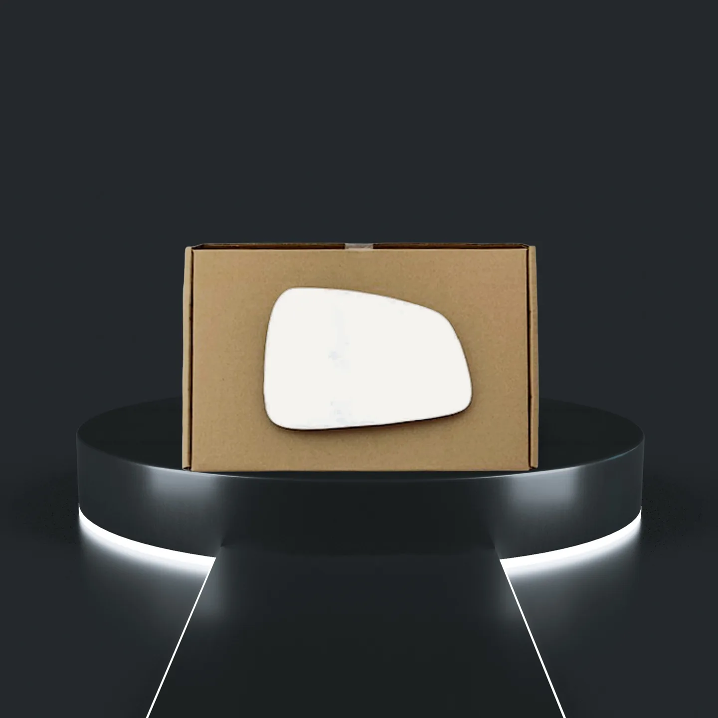 Tesla Model X Right Convex Stick-on Mirror Glass (2016–2024)