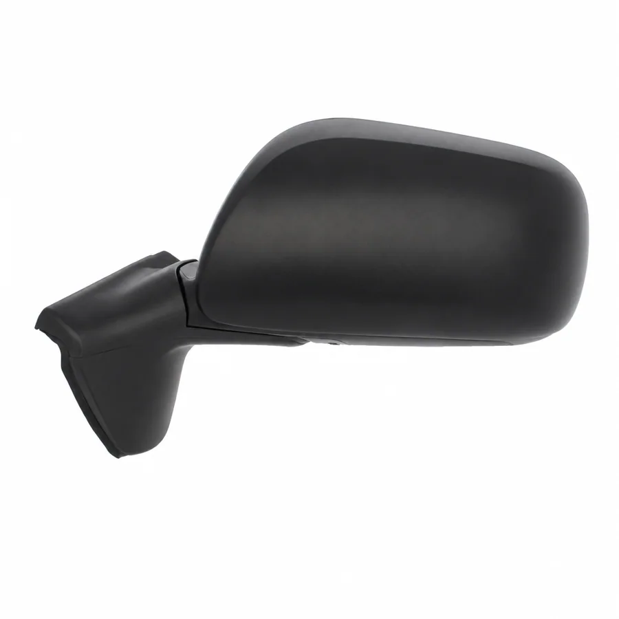 Toyota Auris Left Heated Electric Complete Mirror Unit, Paintable - Black (2006–2013)